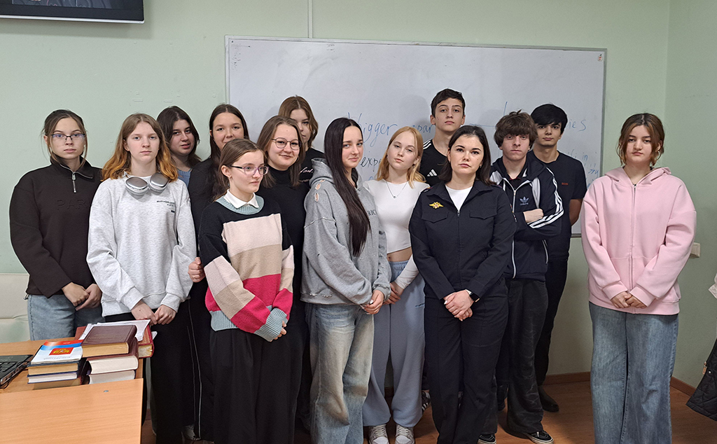Встреча студентов с сотрудником Отдела по делам несовершеннолетних