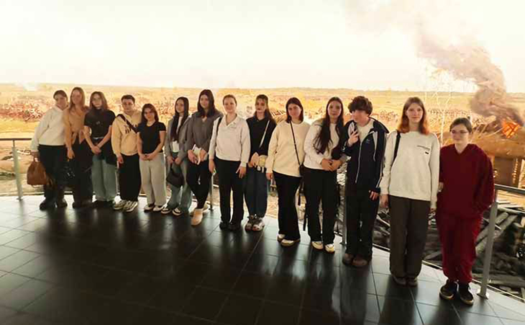 Студенты колледжа посетили музей-панораму «Бородинская битва», посвящённый Отечественной войне 1812 года»